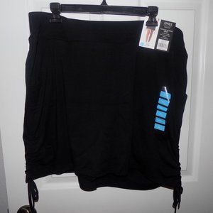Jones New York Signature - The Side Ruched Skort-XL-NWT